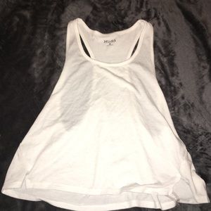 Simple white crop too